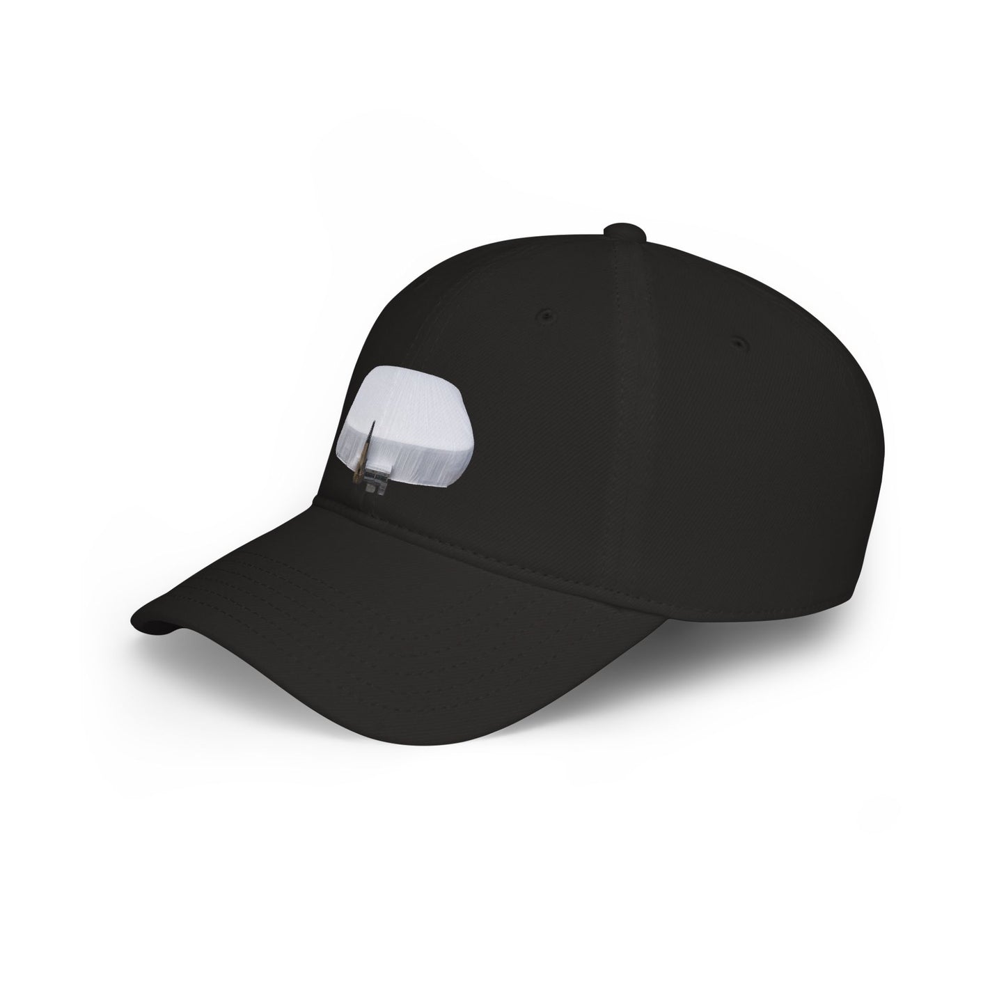 Airplane Silhouette Baseball Cap – Minimalist Pilot Hat