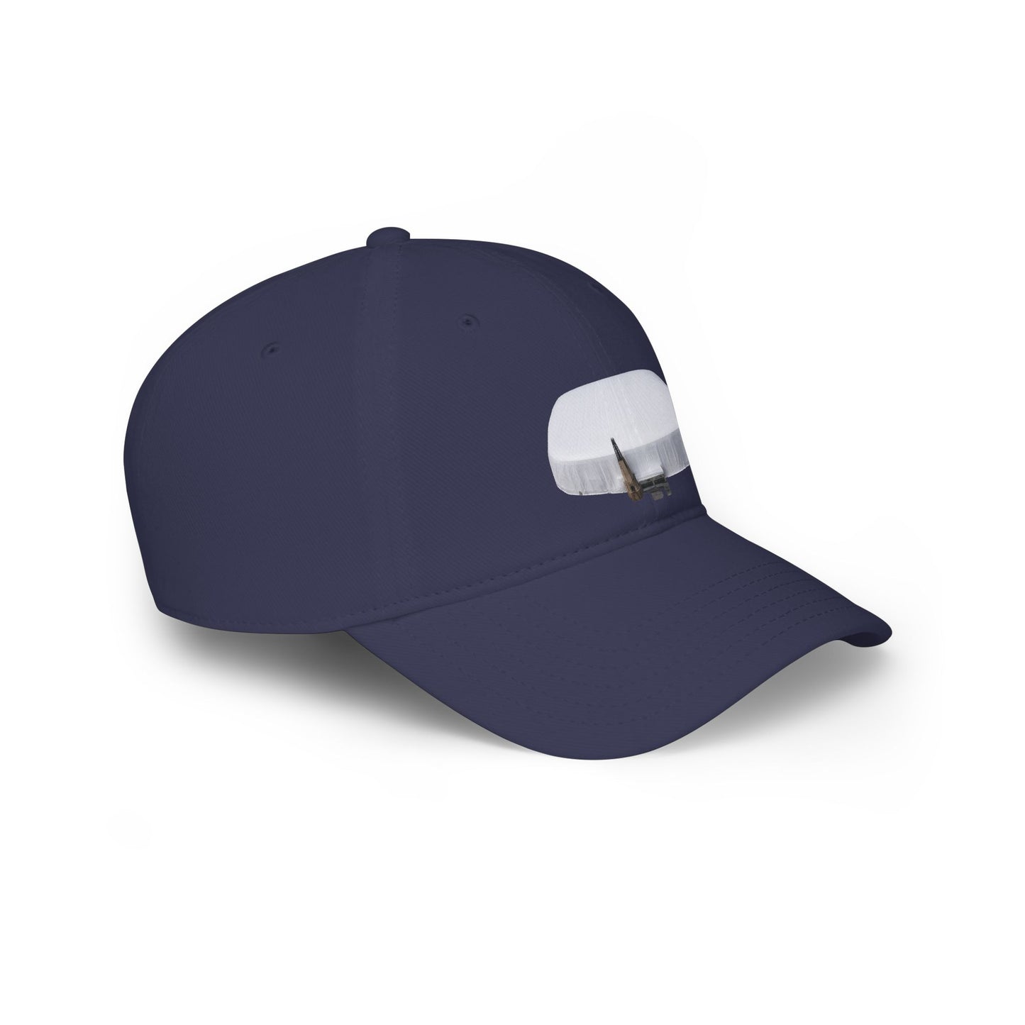 Airplane Silhouette Baseball Cap – Minimalist Pilot Hat