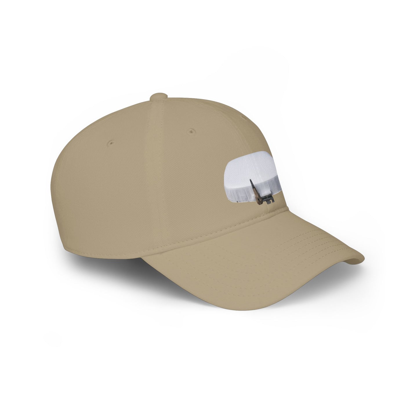 Airplane Silhouette Baseball Cap – Minimalist Pilot Hat