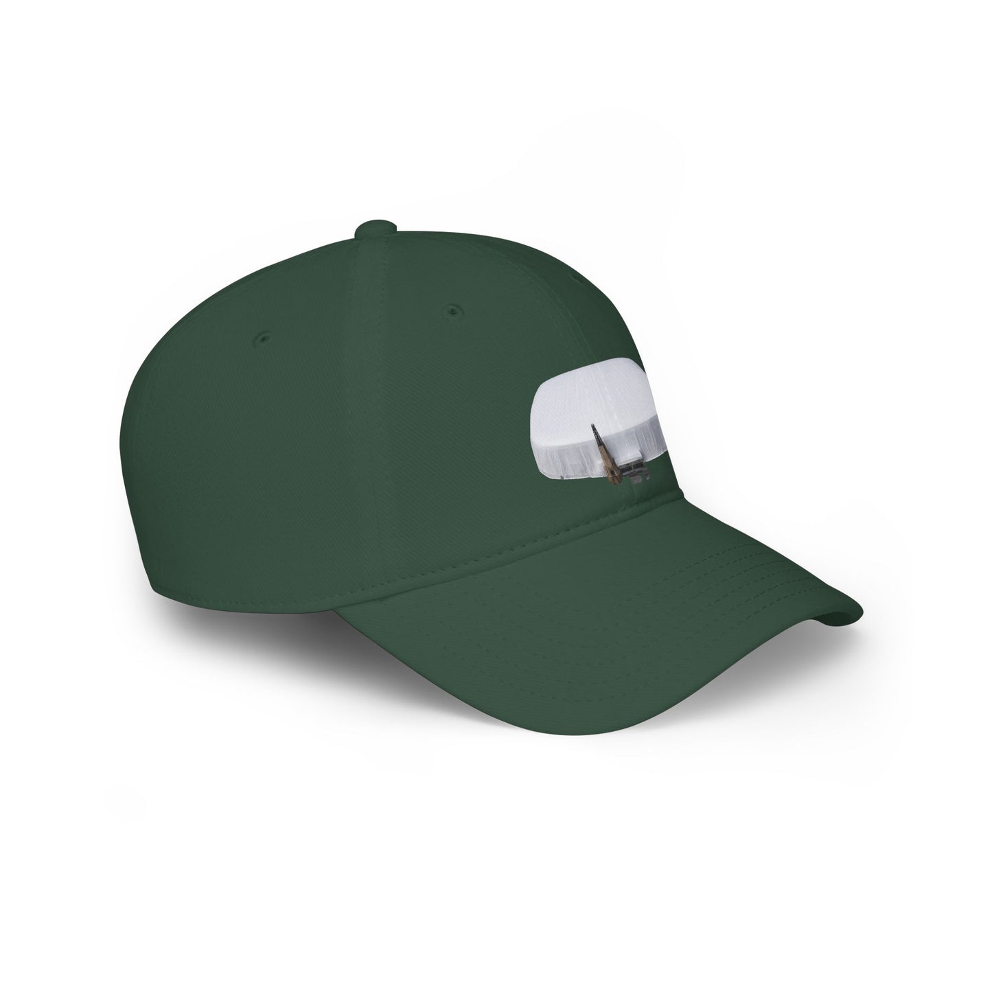 Airplane Silhouette Baseball Cap – Minimalist Pilot Hat