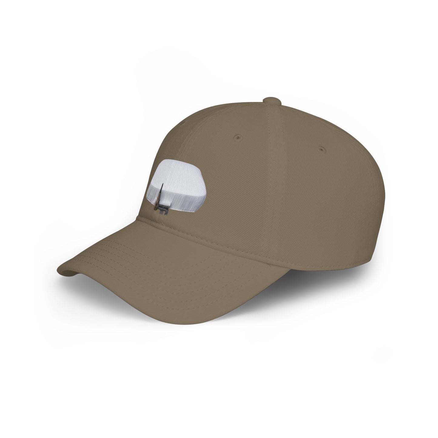 Airplane Silhouette Baseball Cap – Minimalist Pilot Hat