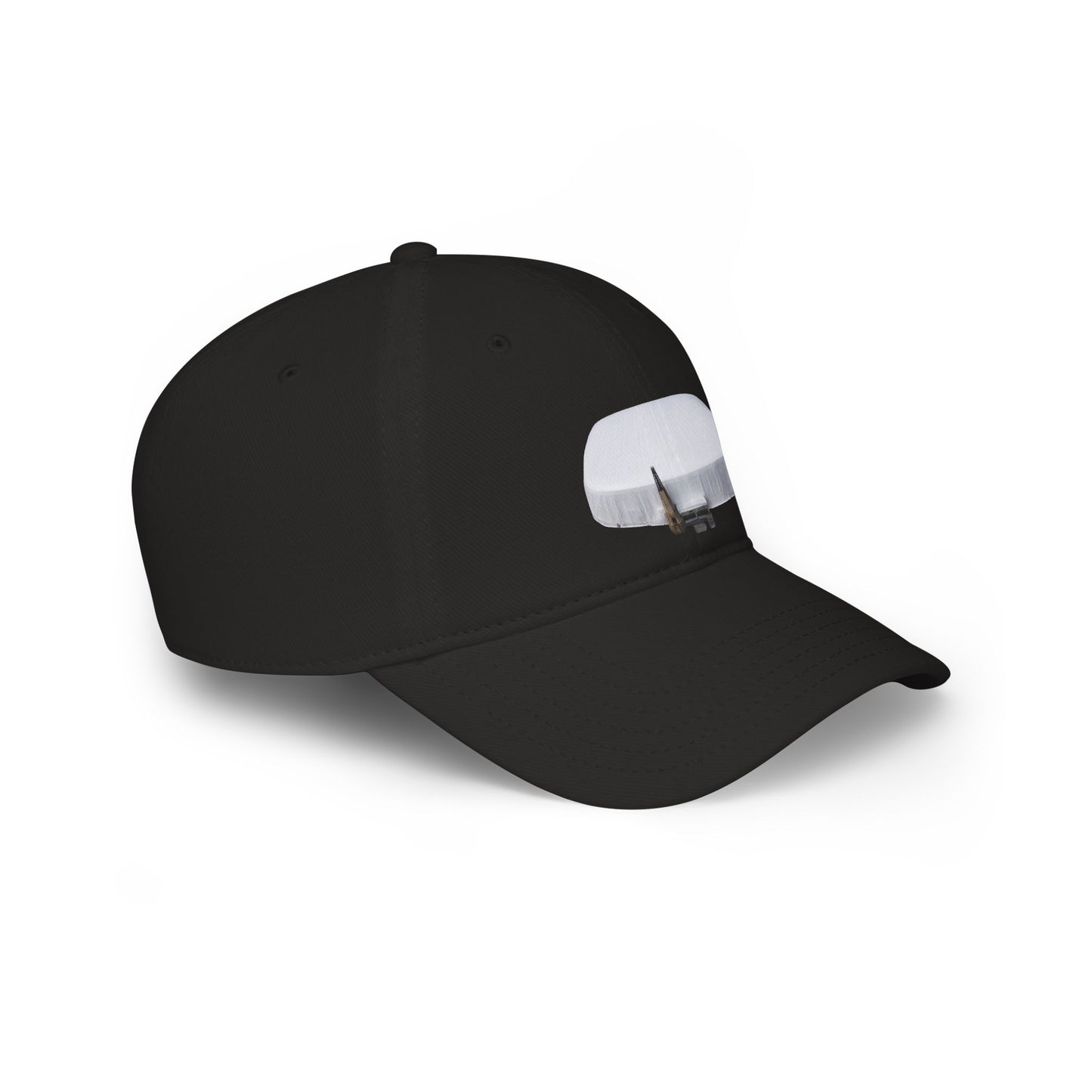Airplane Silhouette Baseball Cap – Minimalist Pilot Hat